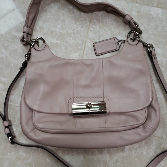 Coach Light Pink Kristin Crossbody Bag - Picture 1 of 12